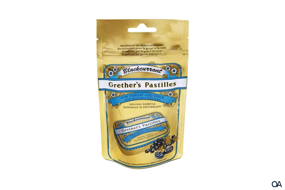 Grether’s Blackcurrant Pastilles zuckerfrei