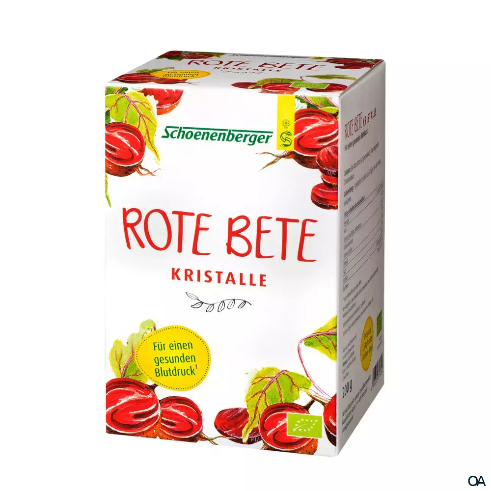 Schoenenberger Rote Bete Kristalle BIO Pulver