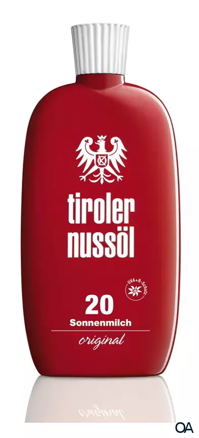 Tiroler Nussöl Original Sonnenmilch LSF 20,  wasserfest