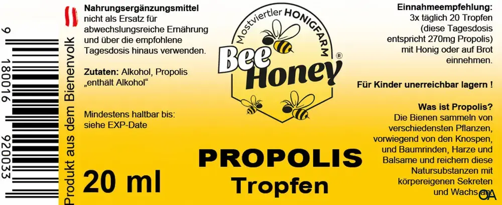 Bee Honey® Propolis Tropfen