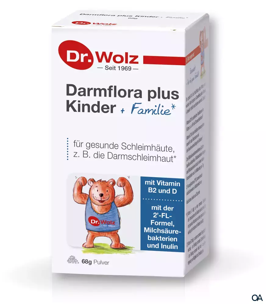 Dr. Wolz Darmflora plus® Kinder + Familie Pulver