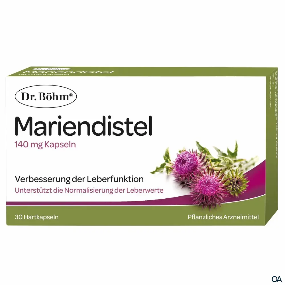 Dr. Böhm® Mariendistel 140 mg Kapseln