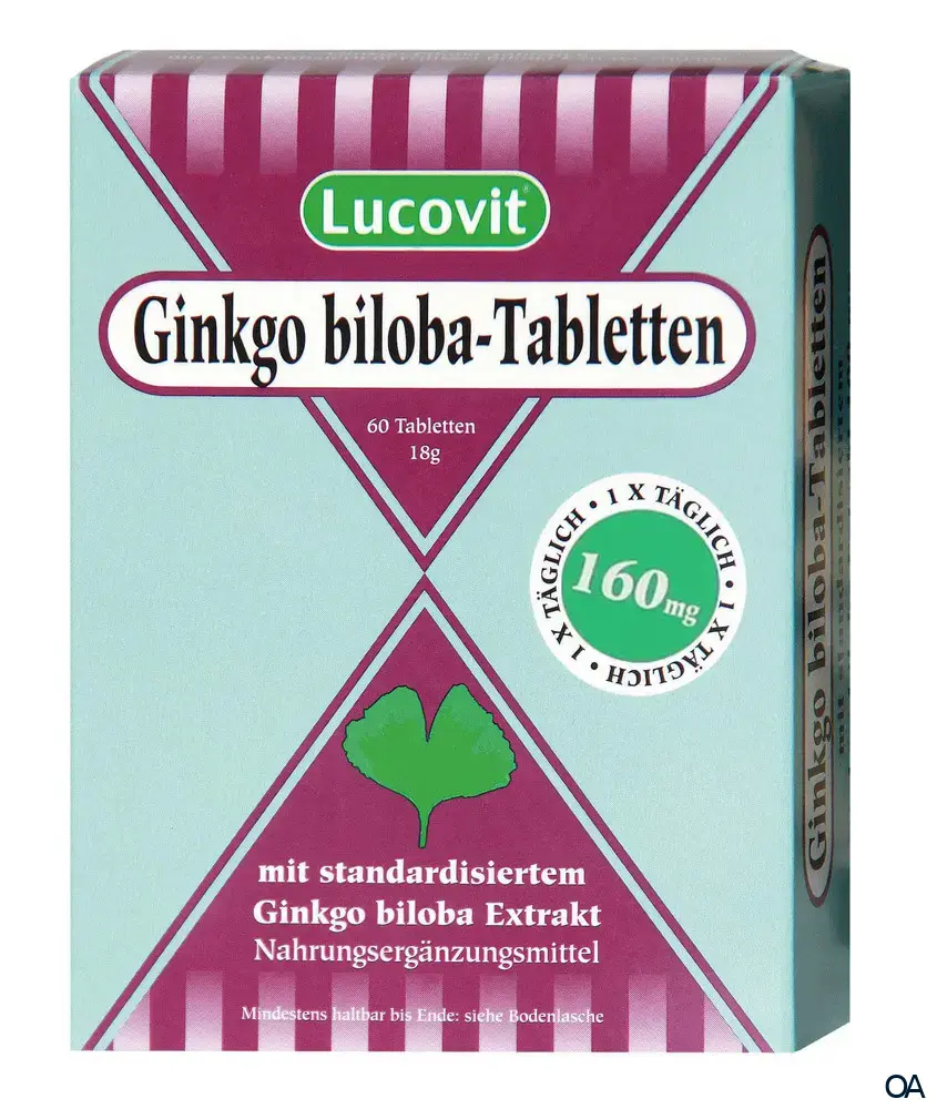 Lucovit® Gingko biloba 160 mg Tabletten