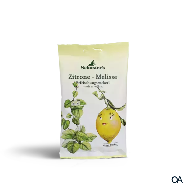 Schuster’s Zitrone-Melisse Erfrischungszuckerl
