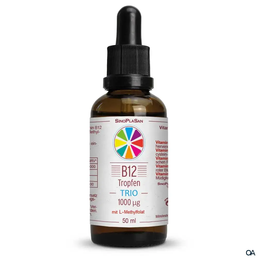 SinoPlaSan Vitamin B12 Trio 1000 mcg Tropfen