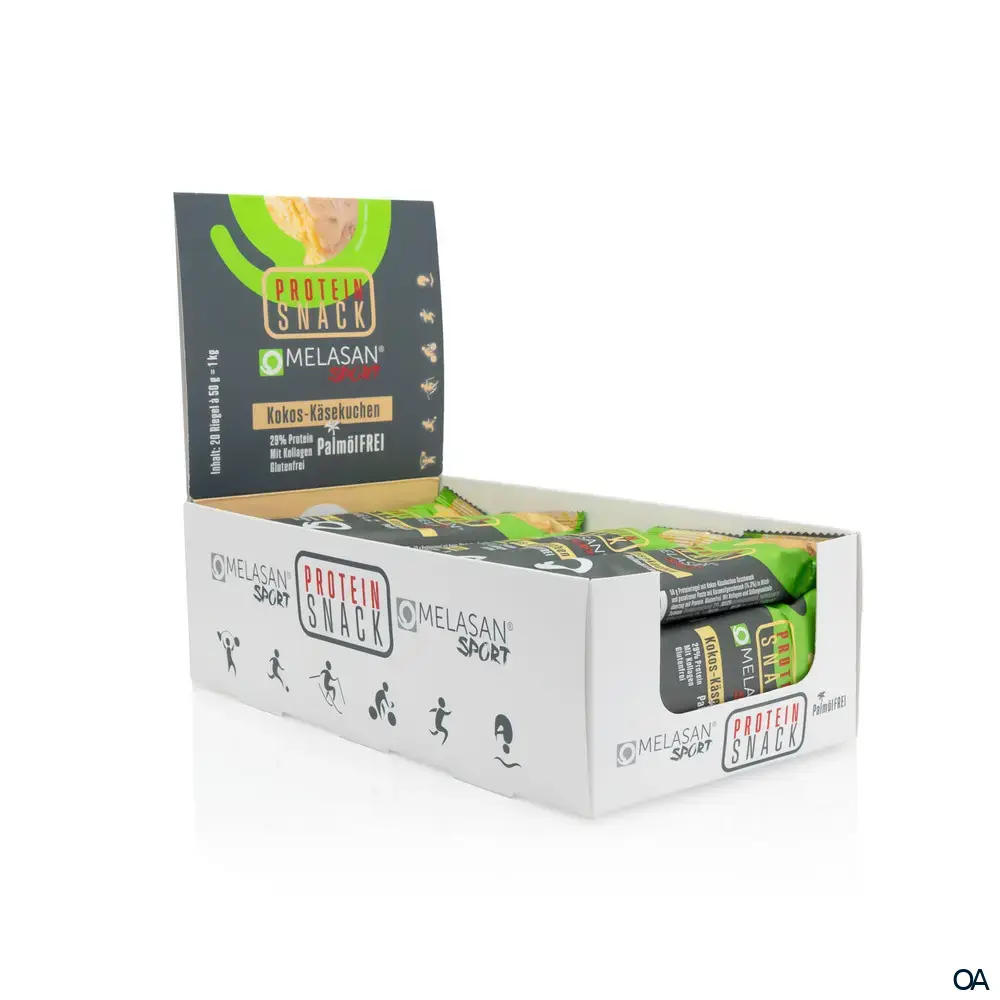 Melasan PROTEIN SNACK Kokos-Käsekuchen Riegel 50 g