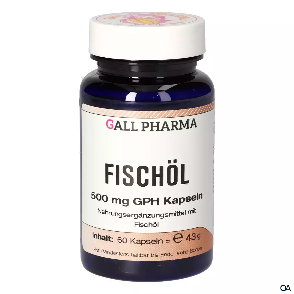 Gall Pharma Fischöl 500 mg Kapseln