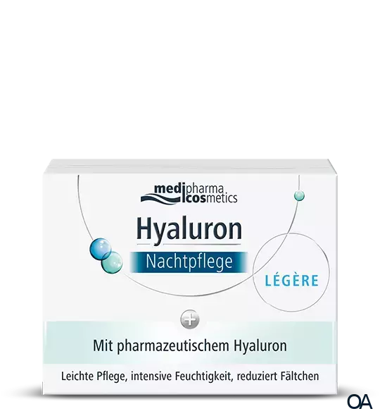 medipharma cosmetics Hyaluron Nachtpflege Légère