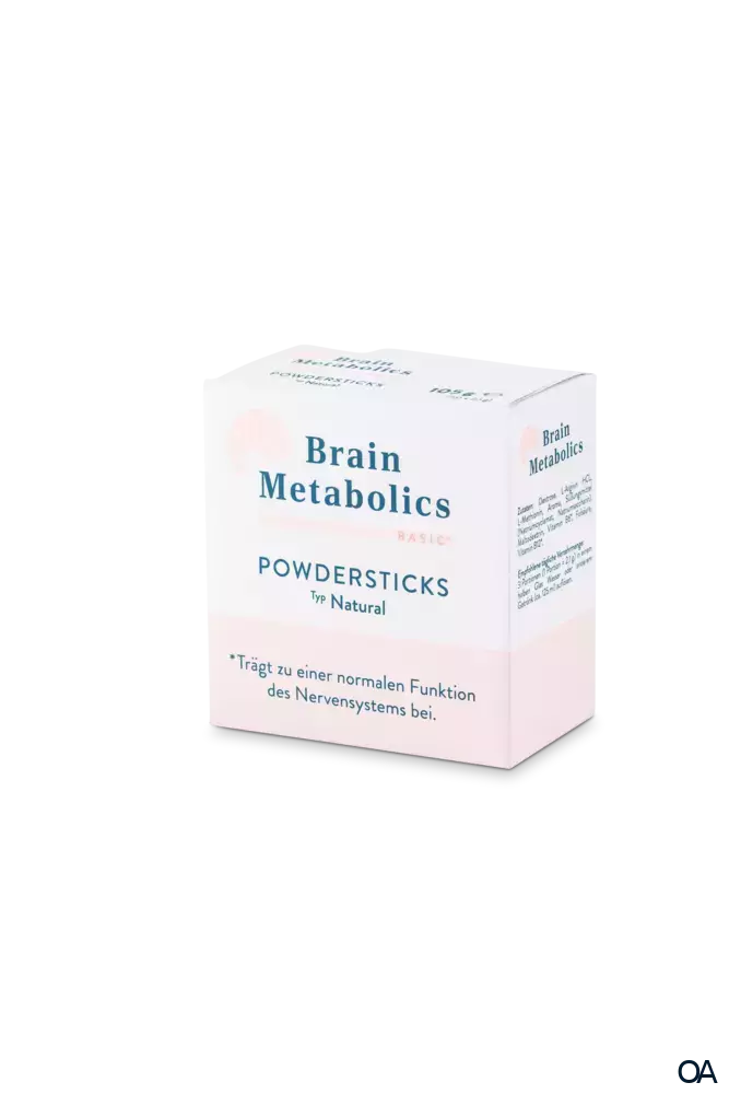 Brain Metabolics Basic Powdersticks Typ Natural