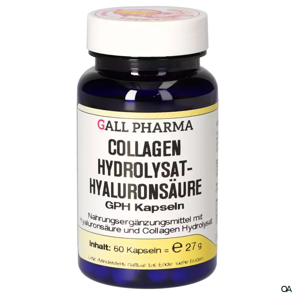 Gall Pharma Collagen Hydrolysat-Hyaluronsäure Kapseln