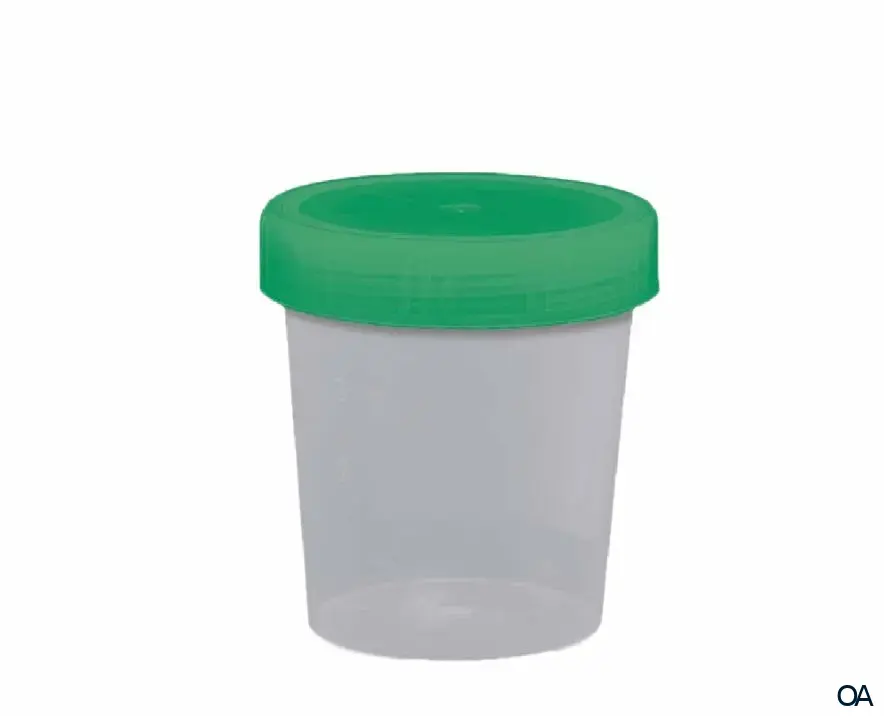 Dr. Junghans Urinbecher mit Schraubdeckel