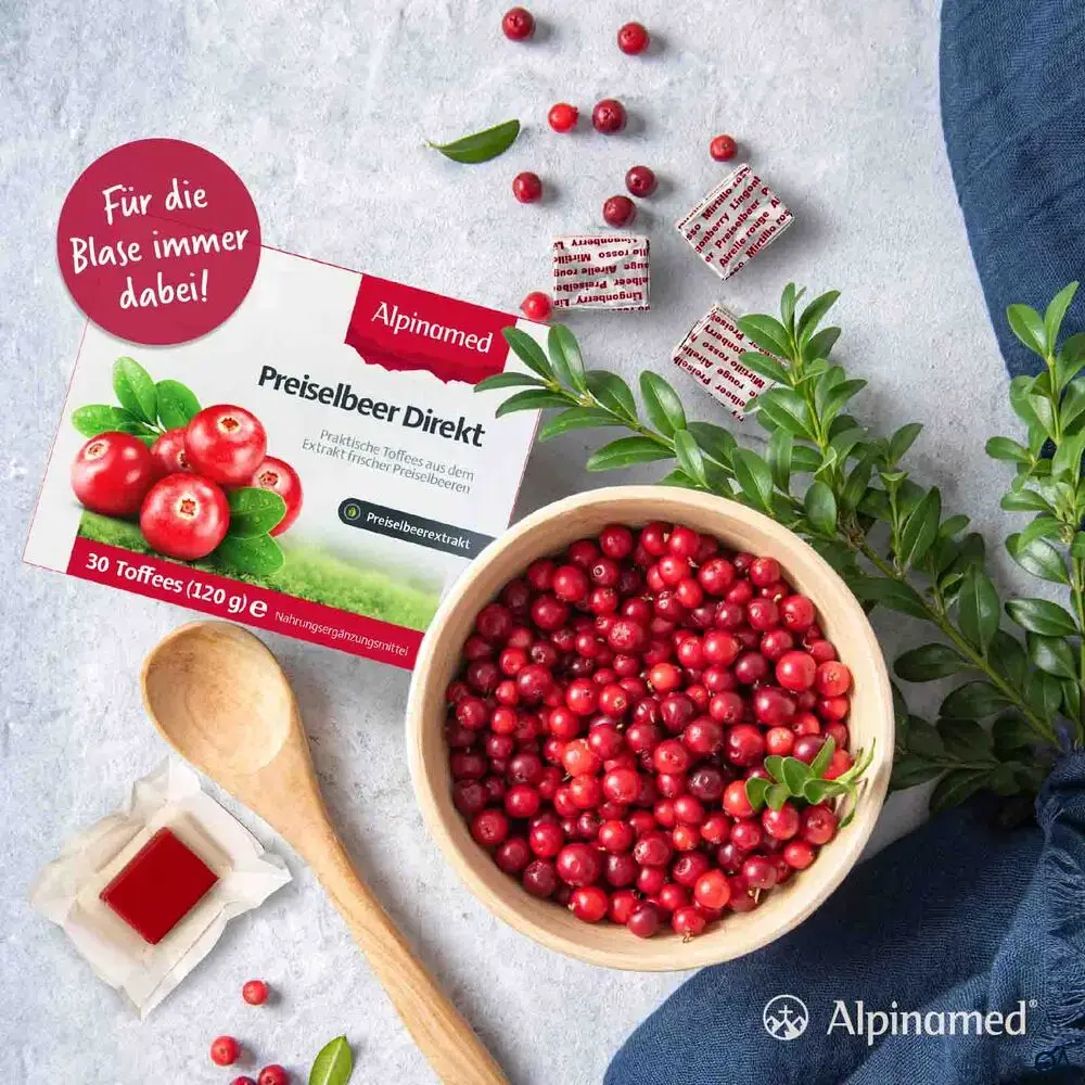 Alpinamed® Preiselbeer Direkt-Toffees