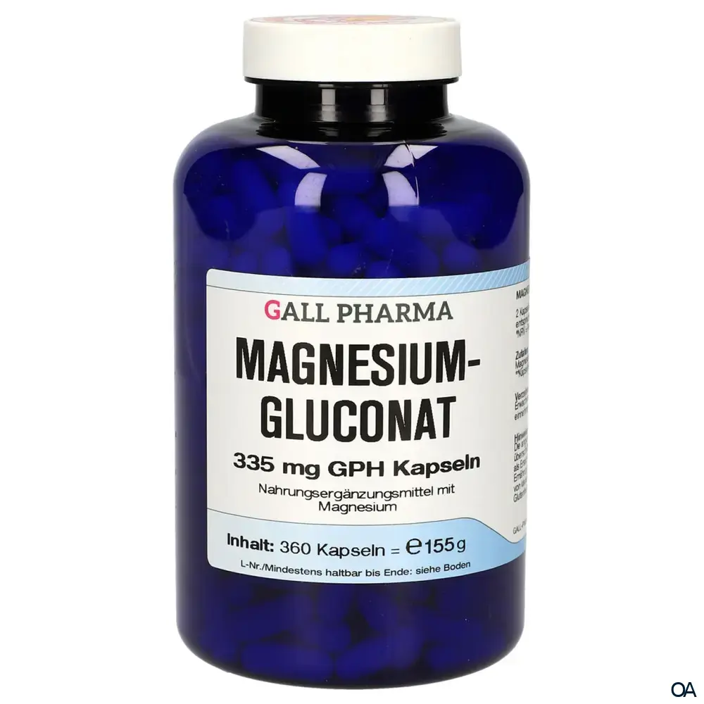 Gall Pharma Magnesiumgluconat 335 mg Kapseln
