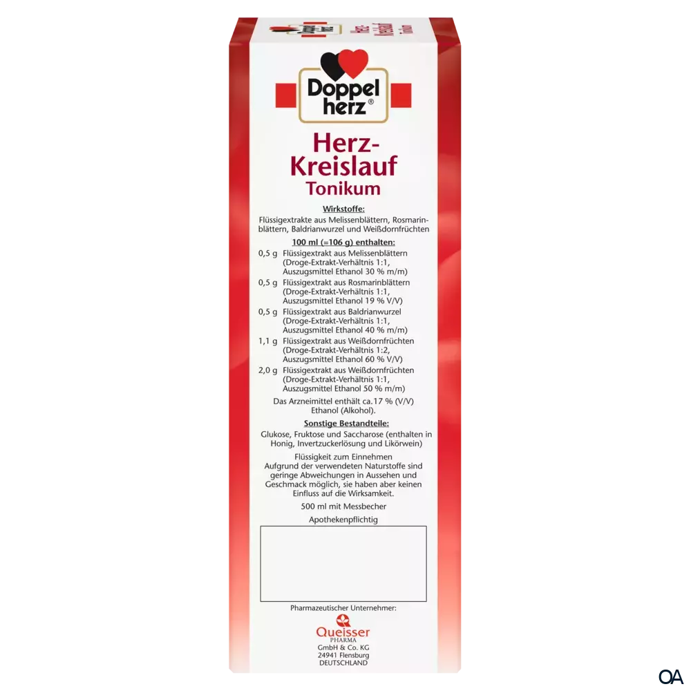Doppelherz Herz-Kreislauf Tonikum