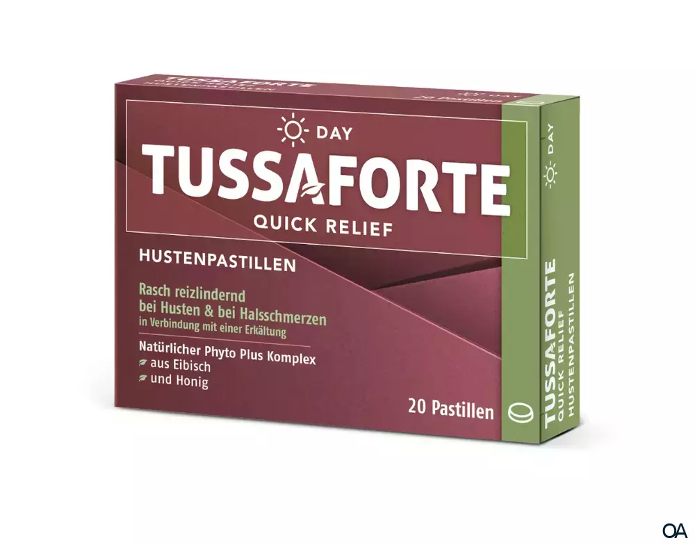Tussaforte Quick Relief DAY Hustenpastillen