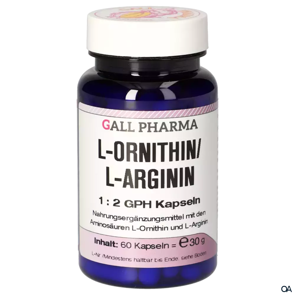 Gall Pharma L-Ornithin/L-Arginin 1:2 Kapseln