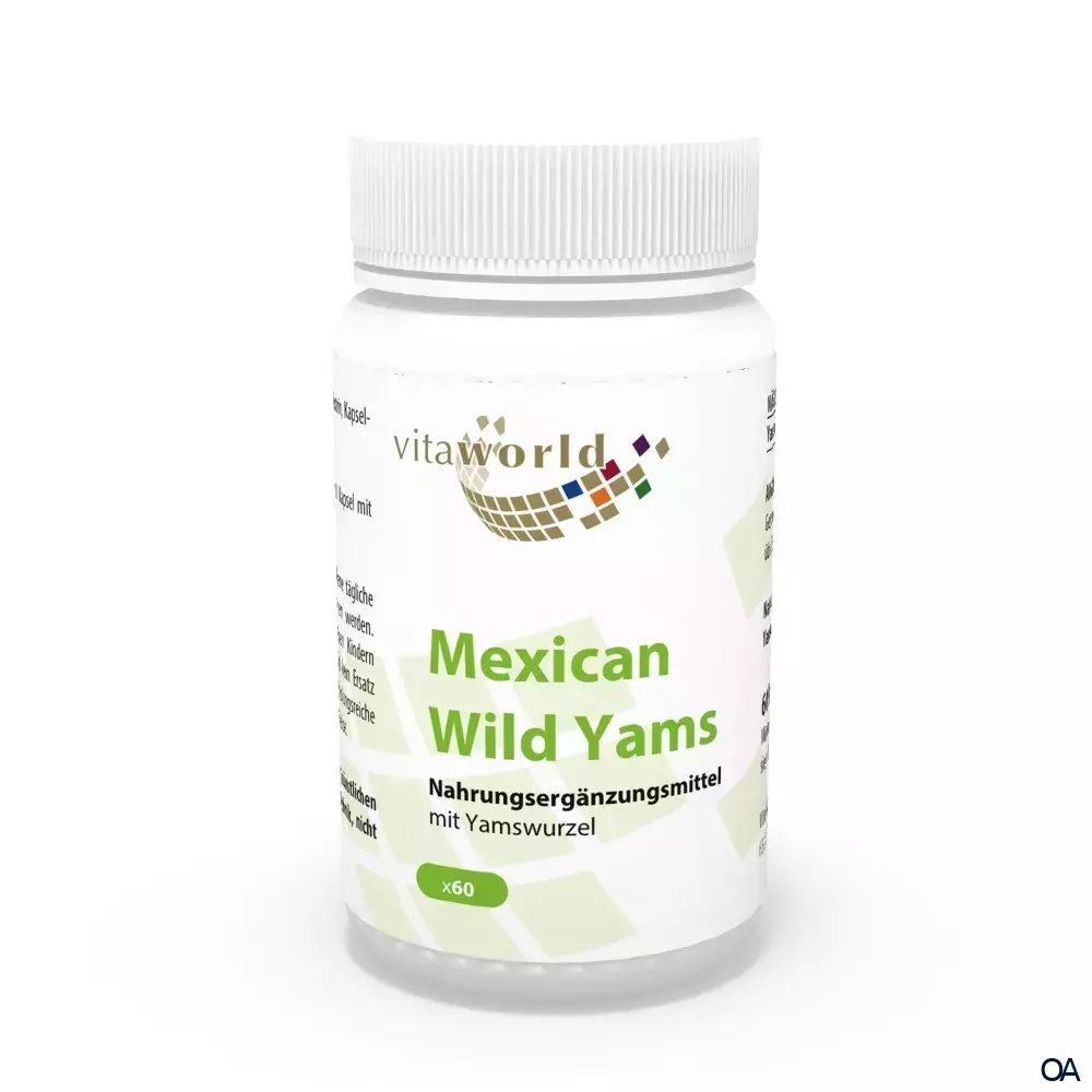 Vitaworld Mexican Wild Yams 500 mg Kapseln