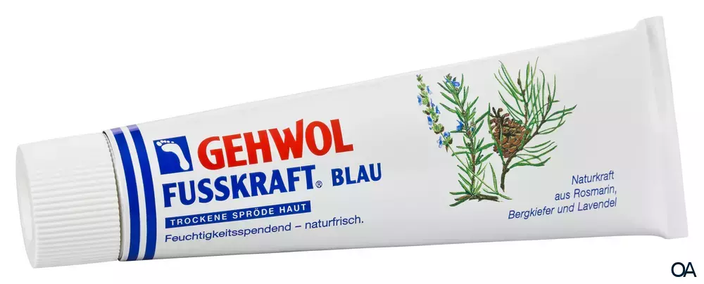 GEHWOL® FUSSKRAFT BLAU, trockene-spröde Haut