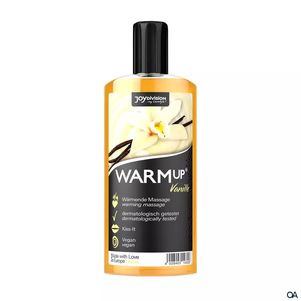 JOYDivision WARMup Vanille, wärmendes Massageliquid