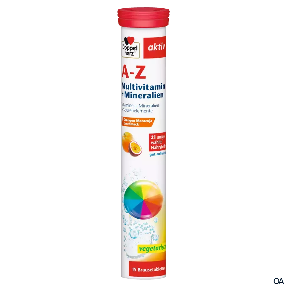 Doppelherz aktiv A-Z Brausetabletten Multivitamin + Mineralien