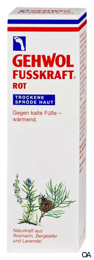 GEHWOL® FUSSKRAFT ROT, trockene spröde Haut