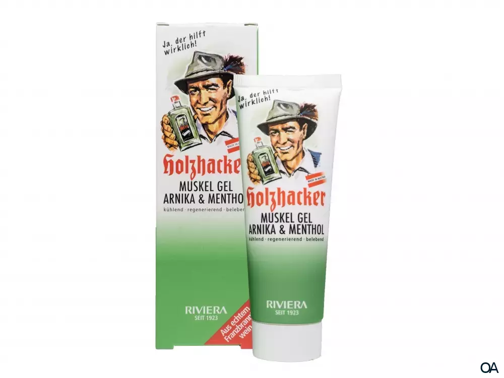 Holzhacker Muskel Gel Arnika & Menthol