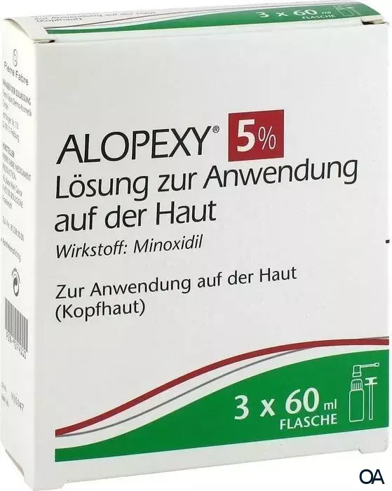 ALOPEXY 50 mg/ml Minoxidil Lösung 3x60ml