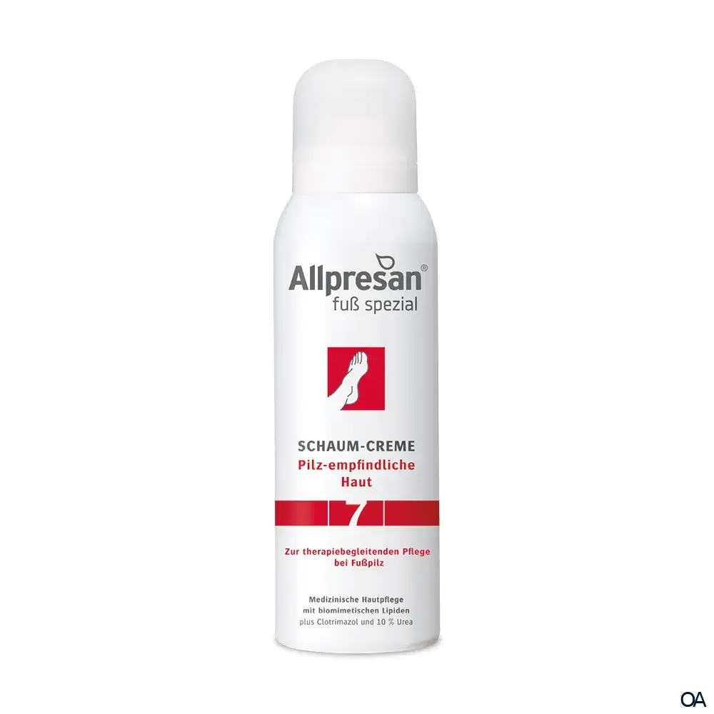 Allpresan® Fuß spezial Nr. 7 Pilz-empfindliche Haut Schaum-Creme