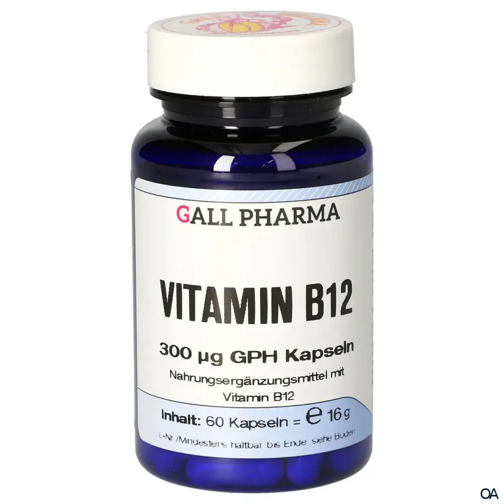Gall Pharma Vitamin B12 300 mcg Kapseln