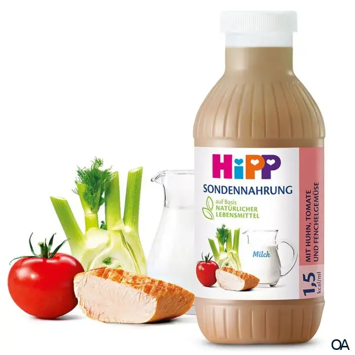 HiPP Sondennahrung mit Huhn, Tomate und Fenchelgemüse 500 ml