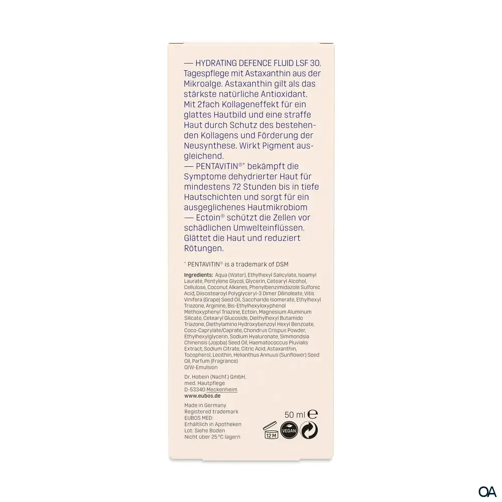 Eubos Anti Age Hydrating Defence Fluid LSF 30