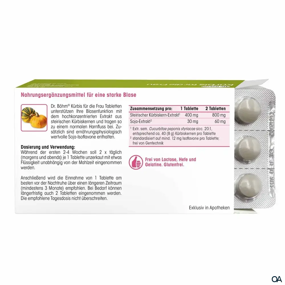 Dr. Böhm® Kürbis für die Frau