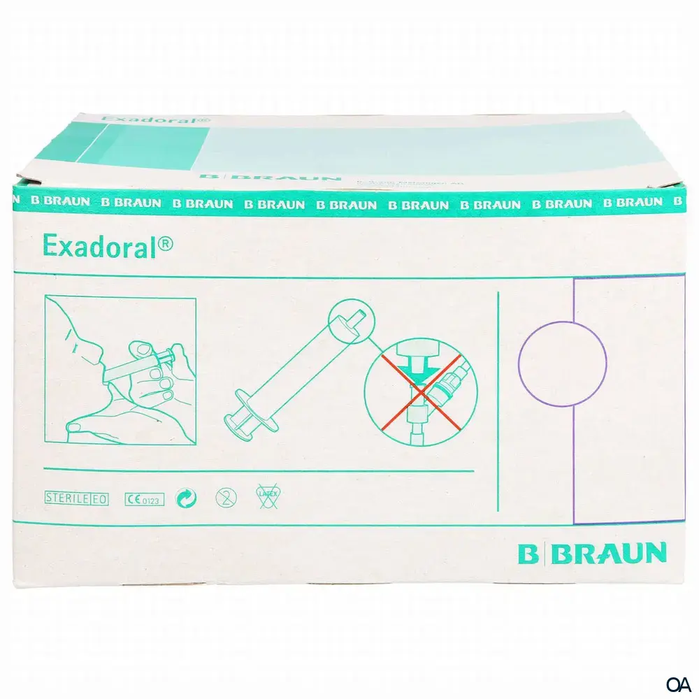 Exadoral® Einmalspritzen mit oralem Ansatz, 10 ml