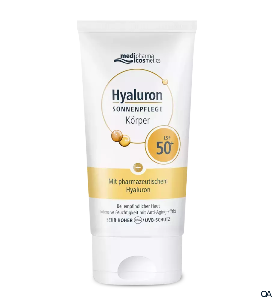 medipharma cosmetics Hyaluron Sonnenpflege Körper LSF 50+