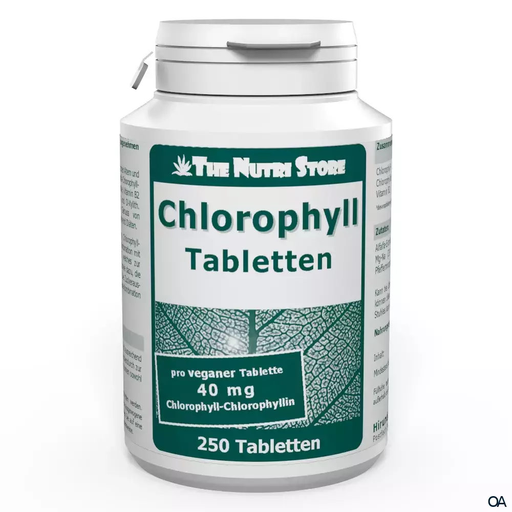 The Nutri Store Chlorophyll Tabletten