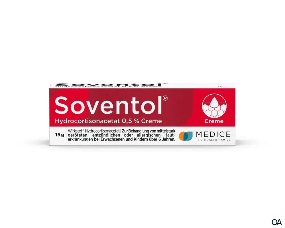 Soventol Hydrocortisonacetat 0,5 % Creme