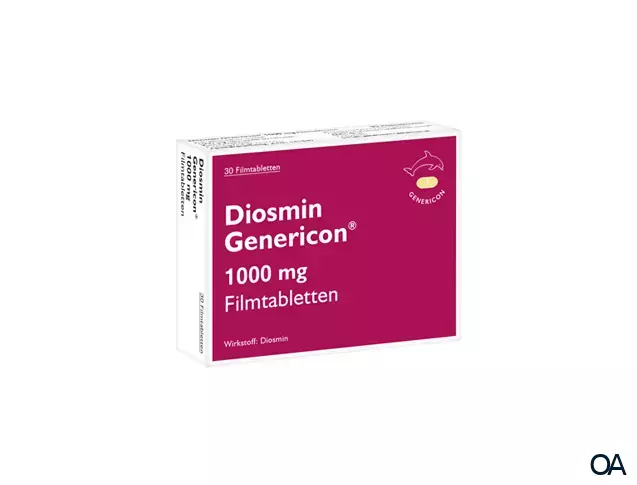 Diosmin Genericon® 1000 mg Filmtabletten