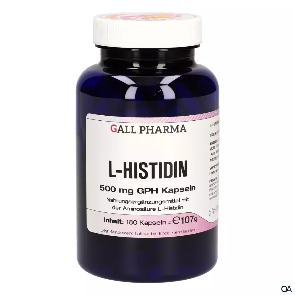 Gall Pharma L-Histidin 500 mg Kapseln