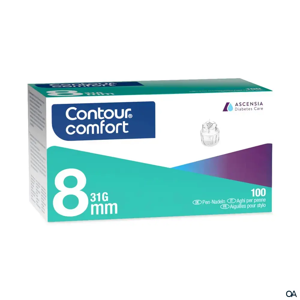 CONTOUR® COMFORT Pen-Nadeln 8 mm, 31 G