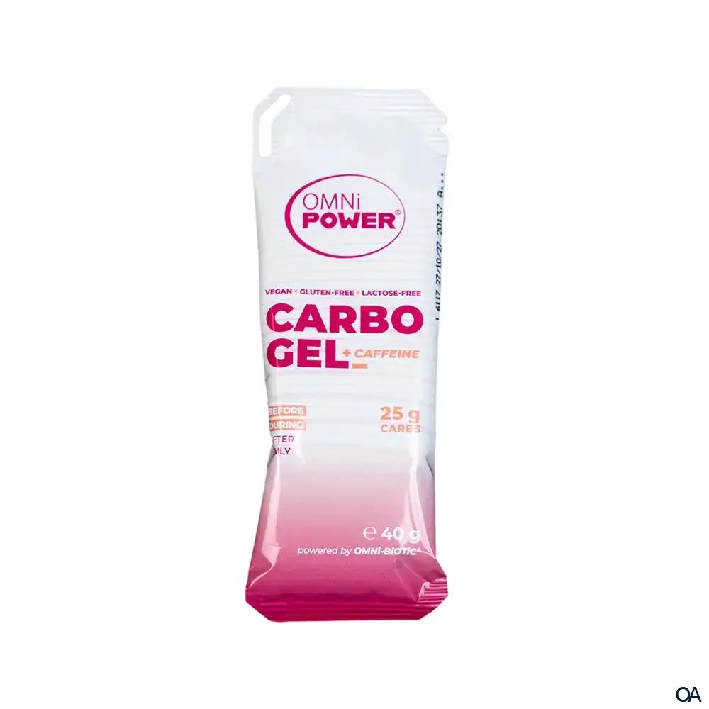 OMNi-POWER® CARBO GEL neutral + Koffein