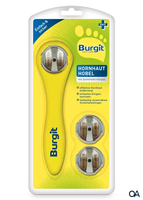 Burgit Footcare Hornhaut Hobel Burgit Footcare Hornhaut Hobel