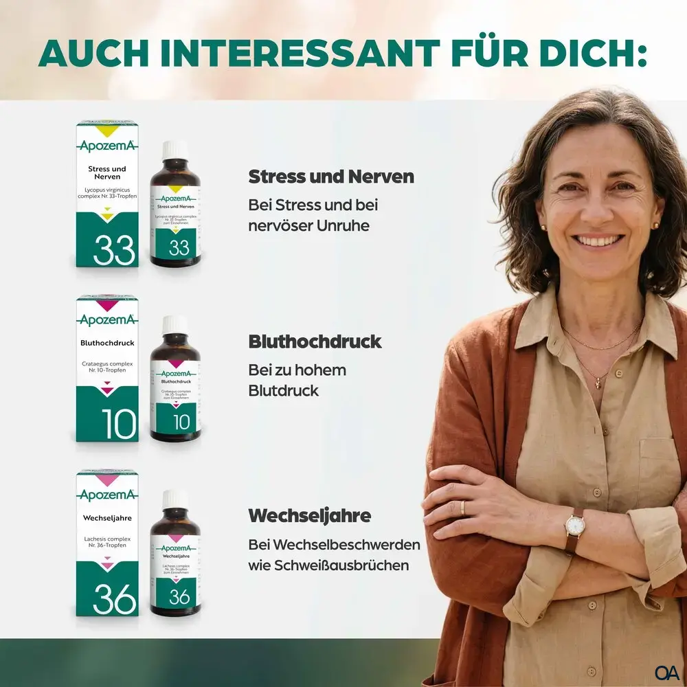 Apozema® Antitranspirant Sambucus nigra complex Nr. 3 Tropfen zum Einnehmen