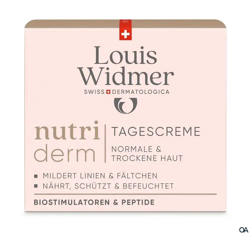 Louis Widmer nutriderm Tagescreme - leicht parfümiert