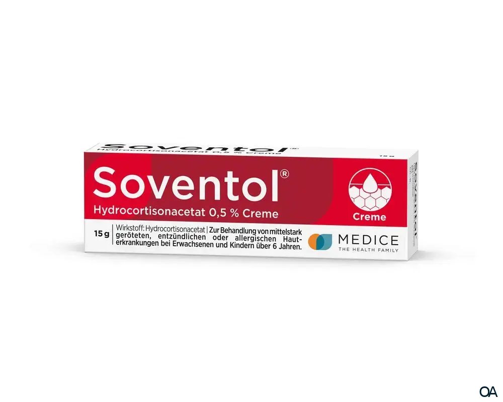 Soventol Hydrocortisonacetat 0,5 % Creme