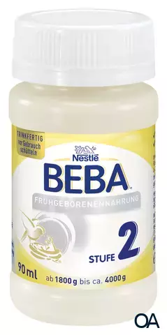 Nestlé Beba Frühgeborenennahrung Stufe 2, trinkfertig 90 ml