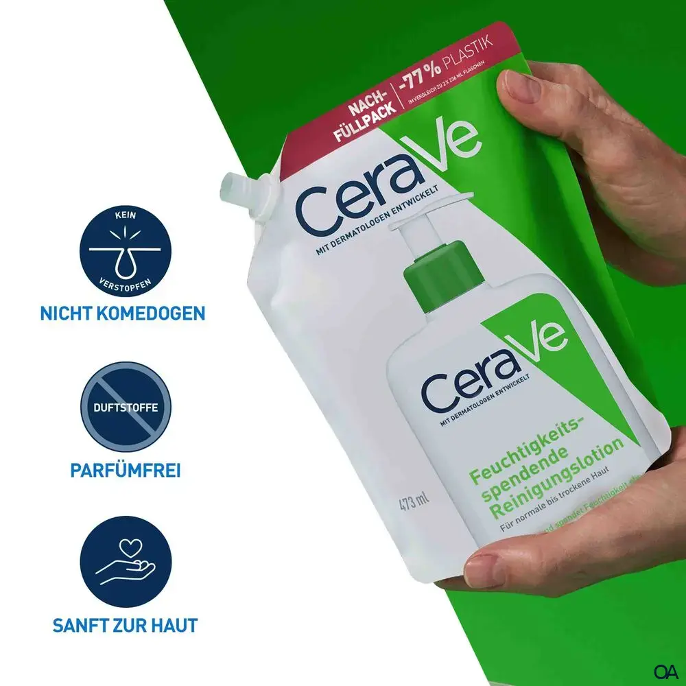 CeraVe® Feuchtigkeitsspendende Reinigungslotion CeraVe® Feuchtigkeitsspendende Reinigungslotion
