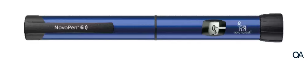 NovoPen® 6 Insulinpen - Blau NovoPen® 6 Insulinpen - Blau