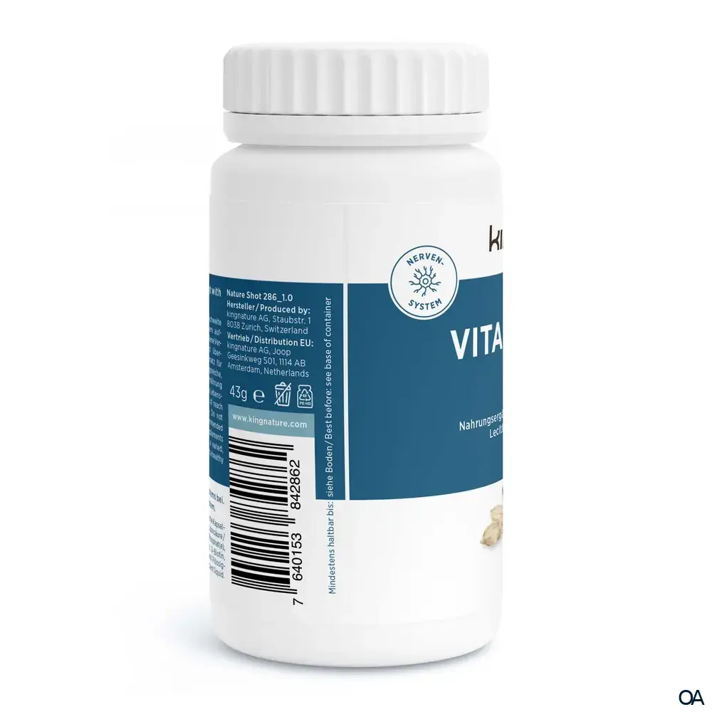 Kingnature Vitamin B Komplex Vida Kapseln