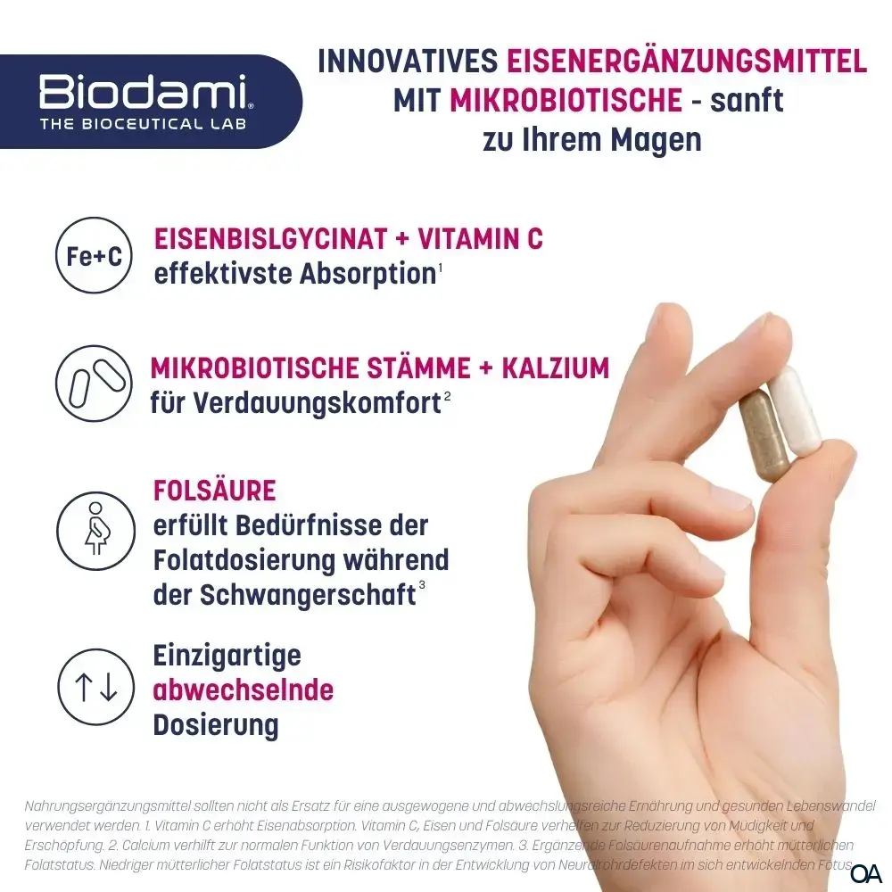 Biodami® Ferro-Fatigue REDUX Kapseln