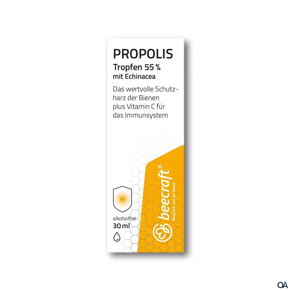 beecraft® Propolis Tropfen 55%, alkoholfrei